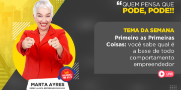 Quadro Quem pensa que pode, pode!! – Primeiro as Primeiras Coisas